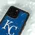 MLB Kansas City Royals - Solid Distressed iPhone 15 Pro Waterproof Case